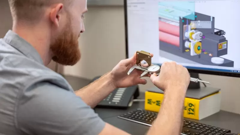 Preco Engineer Measuring Part