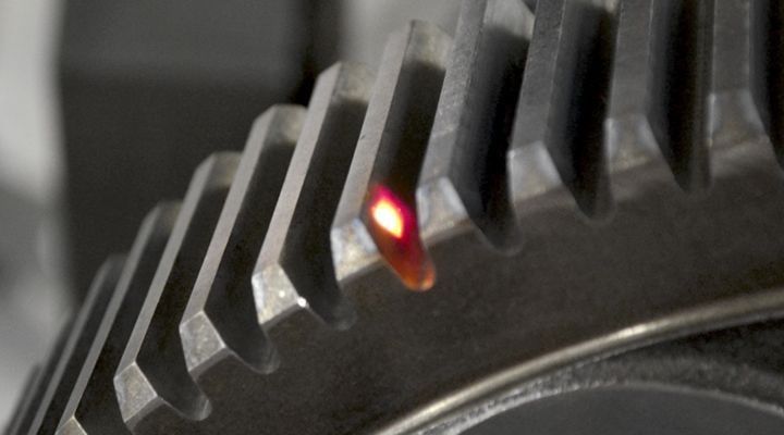 Laser Heat Treating Gear 