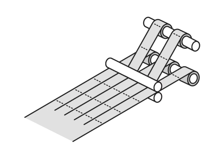 Abrasive Material Output Handling File Sheets