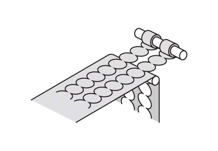 Abrasive Material Handling Disc Rolls